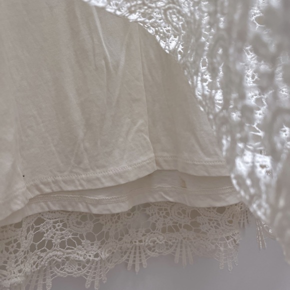 Zara Girls off-white/ivory Lace Dress size 13-14 - Picture 7 of 7